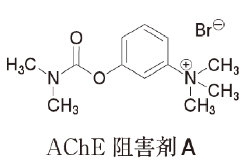 アセチルコリンエステラーゼ（AChE） 反応機構,阻害薬 105回薬剤師国家試験問106